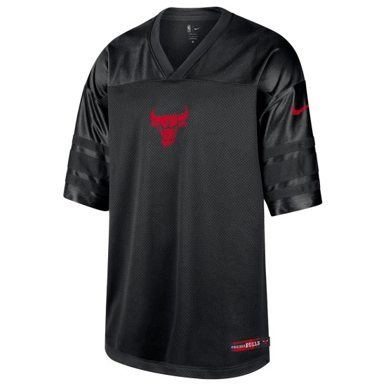Nike Ανδρική κοντομάνικη μπλούζα Chicago Bulls Courtside Dri-FIT NBA Jersey